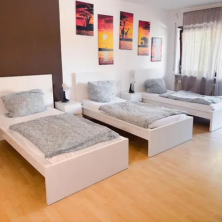 Bookandstay24 2 Zimmerwohnung Balkon Rhein Neckar Raum شقة